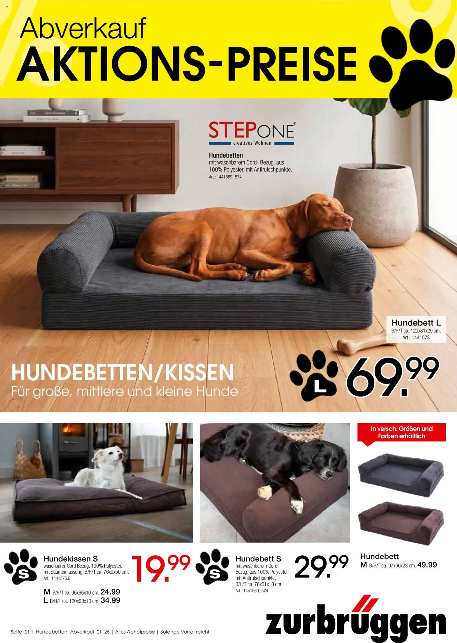 Vorschau von dem Prospekt des Geschäftes Zurbrüggen, gültig ab dem 11.04.2026