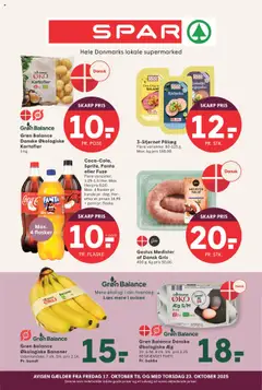 Eksempel på tilbudsavis Tilbudsavis fra butik Spar gyldig fra 17/10/2025