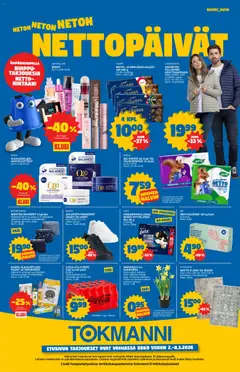 Kaupan Tokmanni Tokmanni tarjoukset esikatselu, voimassa 02/03/2026