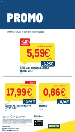 Pré-visualização do folheto da loja Makro válida a partir de 25/08/2025