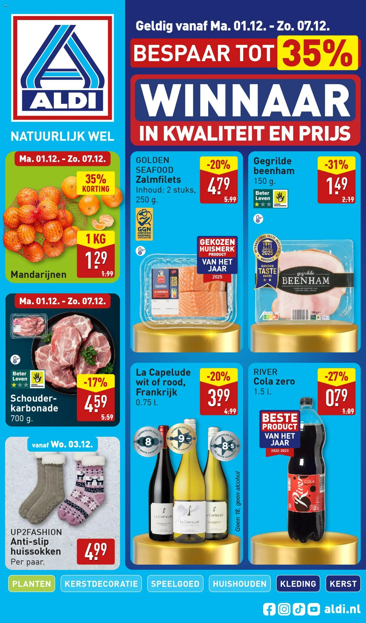 Voorbeeld van Folder week 49 van winkel Aldi geldig vanaf 01-12-2025