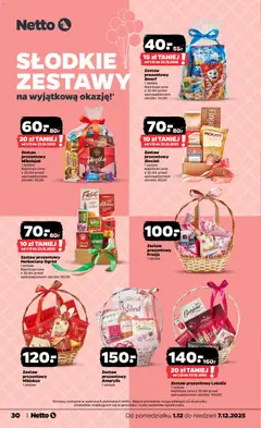Pogląd gazetki "Gazetka spożywcza" ze sklepu Netto ważnej od 01.12.2025 | Strona: 30