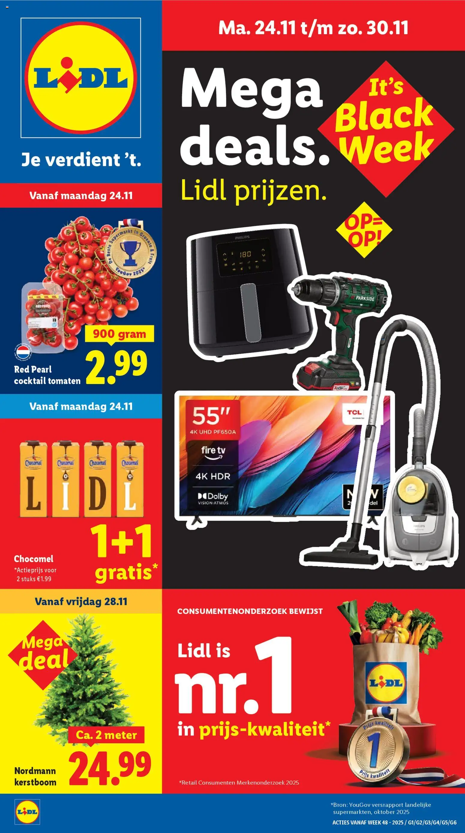 Voorbeeld van Black Friday van winkel Lidl geldig vanaf 24-11-2025