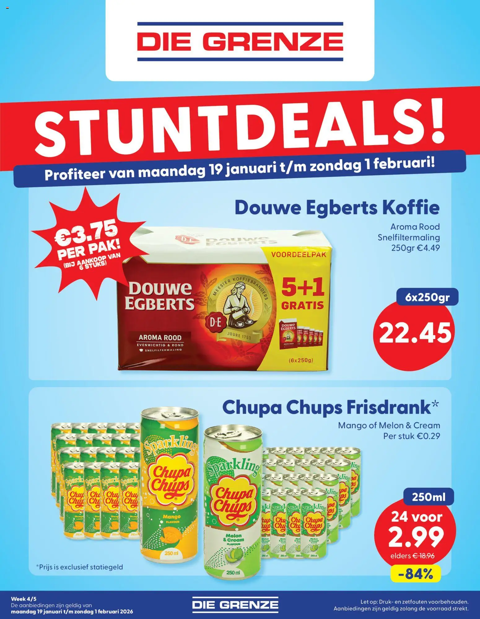 Voorbeeld van Folder week 04/05 van winkel Die Grenze geldig vanaf 19-01-2026