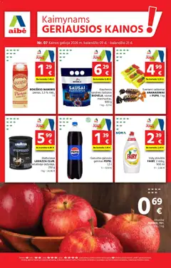 AIBE parduotuvės leidinio AIBE leidinys galiojančio nuo 2026.04.09 peržiūra
