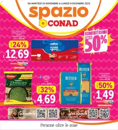 Anteprima dell'opuscolo Black Friday dal negozio Spazio Conad valido da 25/11/2025