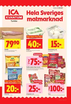 Förhandsgranska reklamblad Tumba från butik ICA Kvantum gäller från 02/03/2026