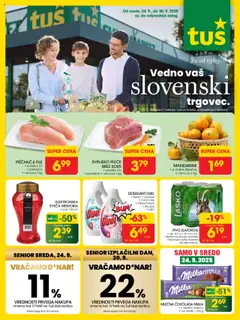 Predogled kataloga iz trgovine Tuš veljaven od 24.09.2025