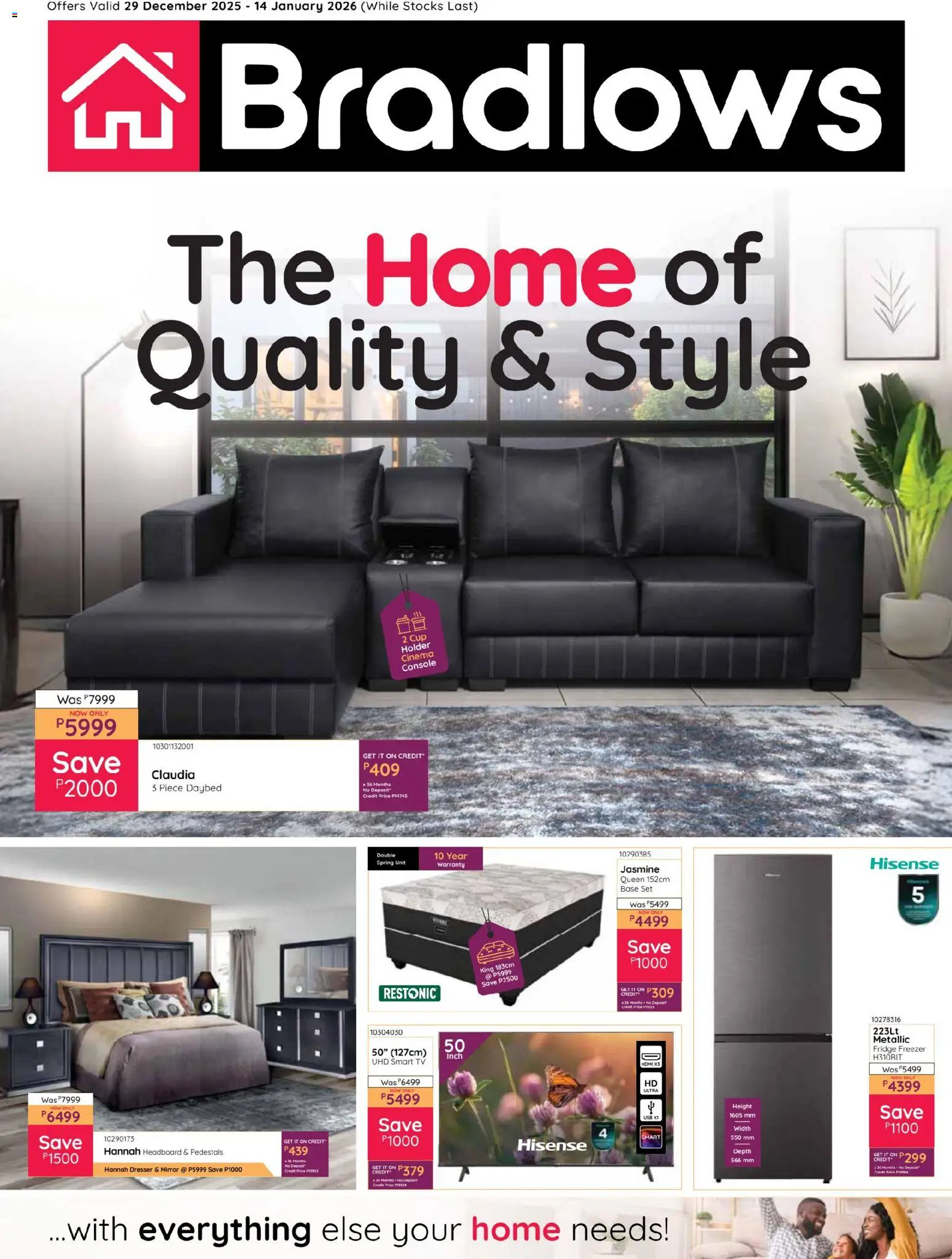 Preview of Bradlows flyer valid from 29/12/2025