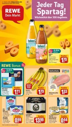 Vorschau von dem Prospekt des Geschäftes Rewe, gültig ab dem 20.04.2026