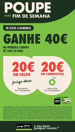Pré-visualização do folheto da loja Pingo Doce válida a partir de 13/02/2026