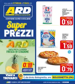 Anteprima dell'opuscolo Volantino Bolognetta dal negozio ARD Discount valido da 23/02/2026