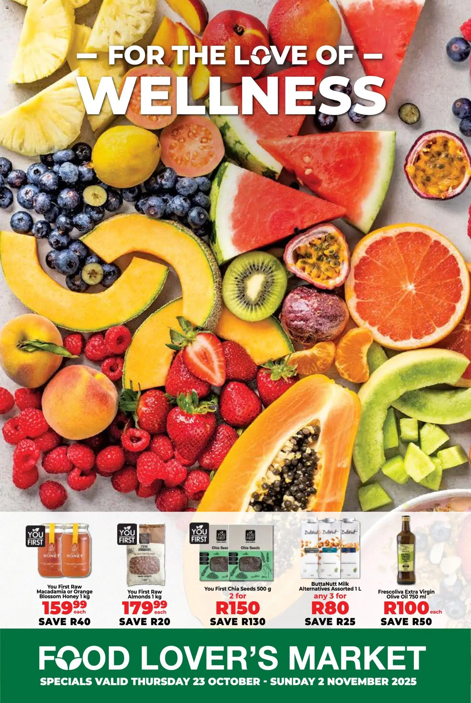 Food Lover's Market Wellness Specials from 23/10 - 02/11/2025 > Promotions