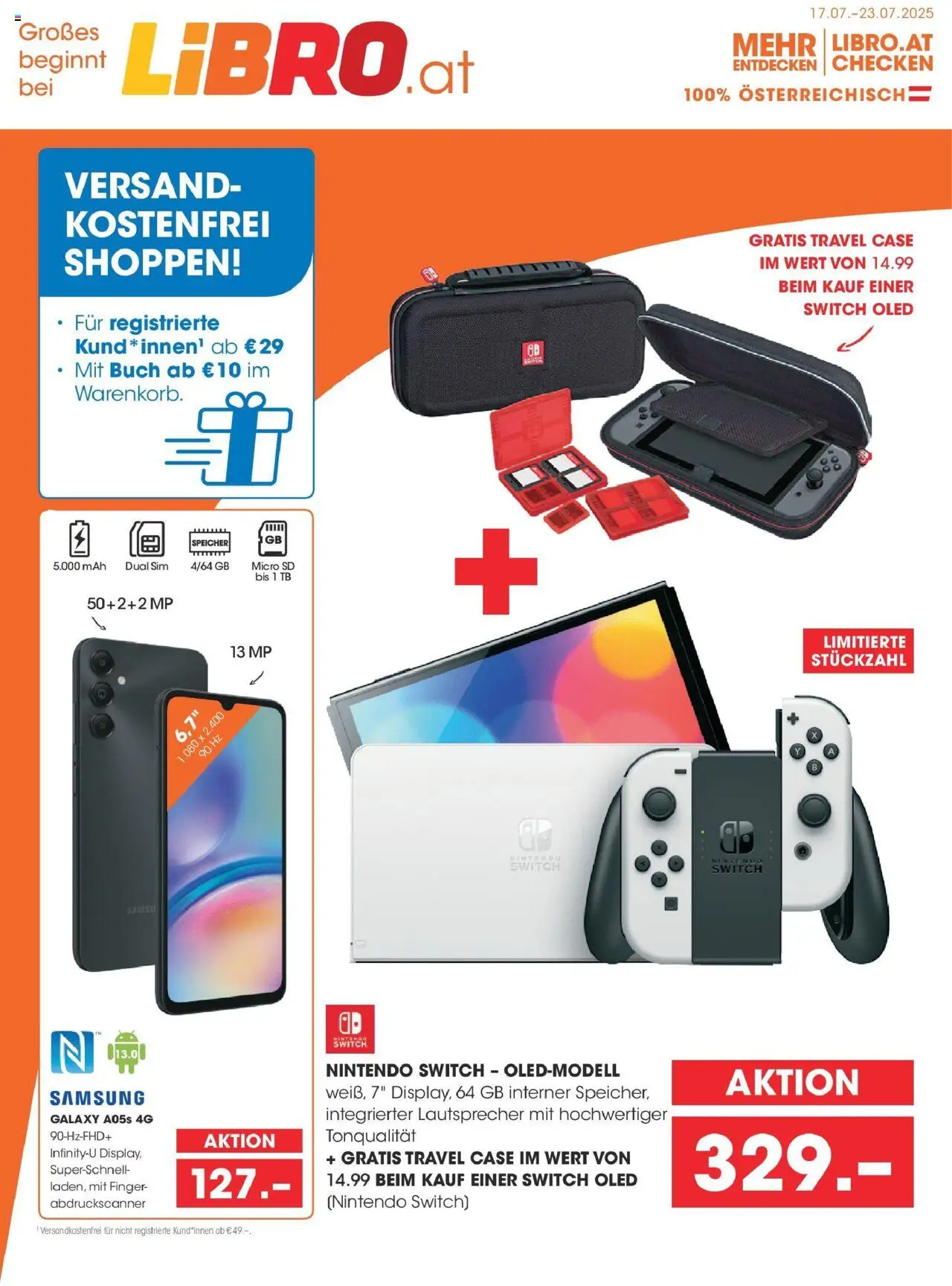  Libro Flugblatt ab (17.07.2025 - 23.07.2025) - Seite 1 - Samsung, Lautsprecher