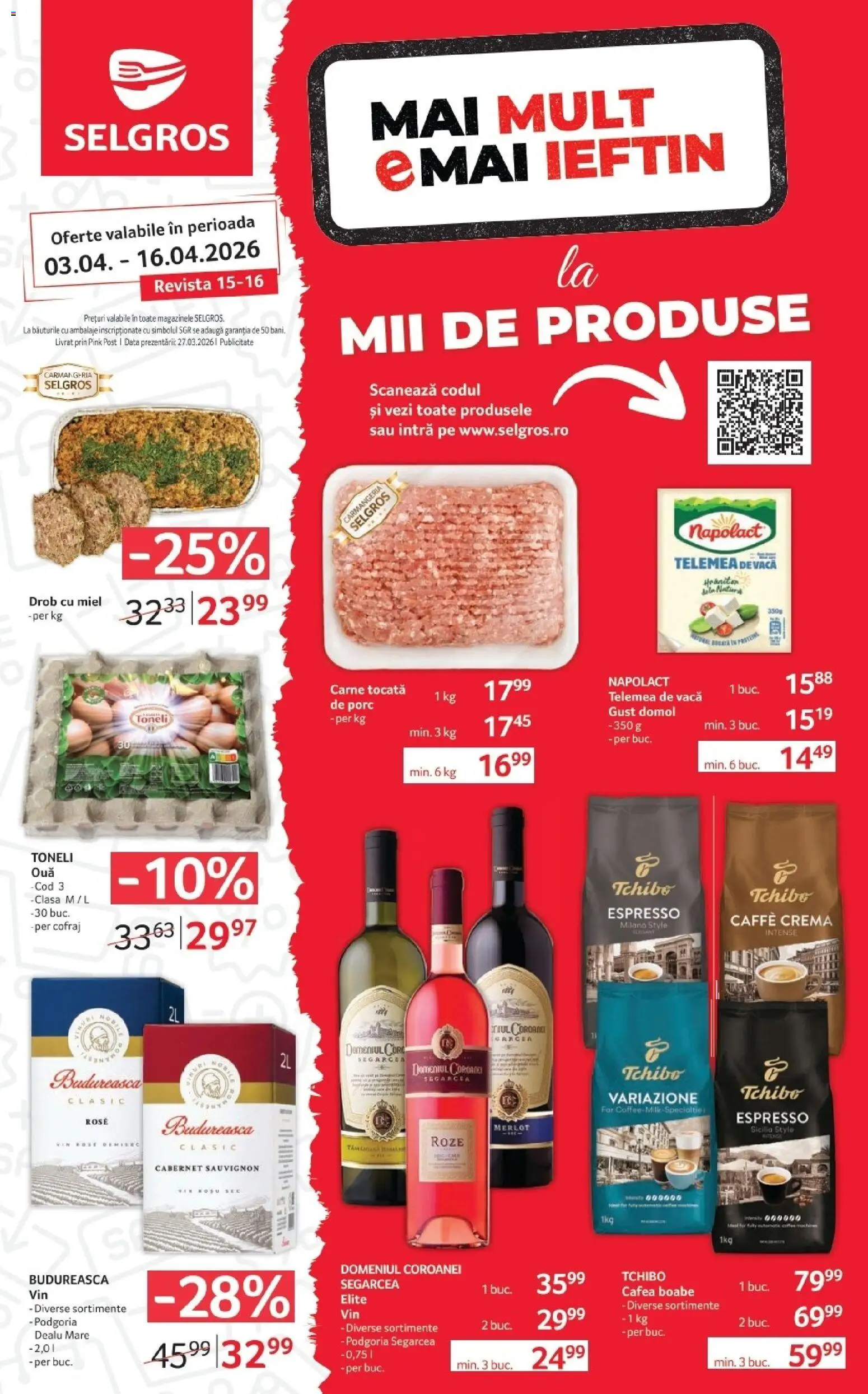 Previzualizarea de cataloage: Selgros Selgros Catalog Magazine Mici valabil de la 03.04.2026