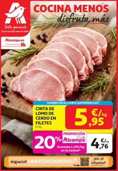 Vista previa del folleto de la tienda Alcampo válido desde el 15/01/2026 