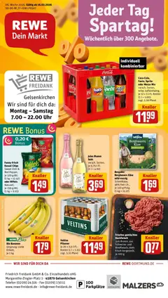 Vorschau von dem Prospekt des Geschäftes Rewe, gültig ab dem 16.02.2026