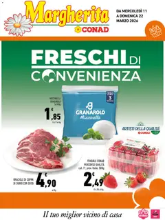 Anteprima dell'opuscolo Conad volantino Margherita Sicilia dal negozio Conad valido da 11/03/2026