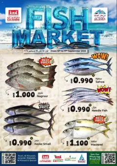 Preview of the catalogue Fish Market of store KM Trading valid from 15 Sep, 2025