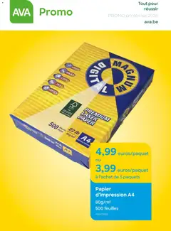 Voorbeeld van AVA Publicité van winkel AVA geldig vanaf 01/04/2026