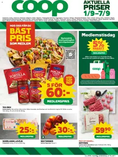 Förhandsgranska reklamblad Anderstorp från butik Coop gäller från 01/09/2025
