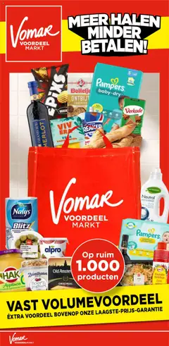 Voorbeeld van Meer halen minder betalen week 31 van winkel Vomar geldig vanaf 31-07-2025