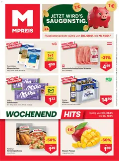 Vorschau der Angebote: MPREIS Flugblatt gültig ab 08.01.2026