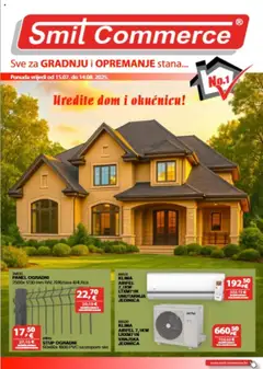 Pregled letka Katalog trgovine Smit Commerce vrijedi od 15.07.2025
