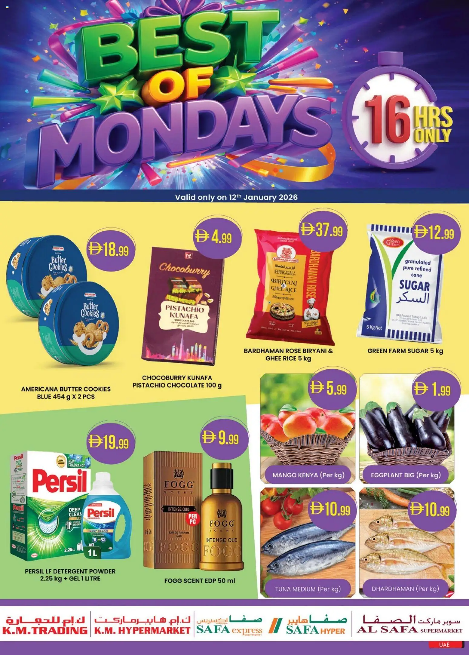 Preview of the catalogue Best of Monday of store KM Trading valid from 11 Jan, 2026