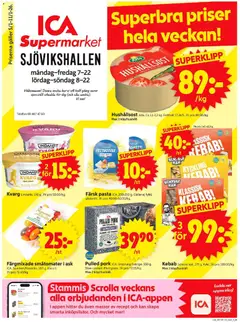 Förhandsgranska reklamblad Stockholm från butik ICA Supermarket gäller från 05/01/2026