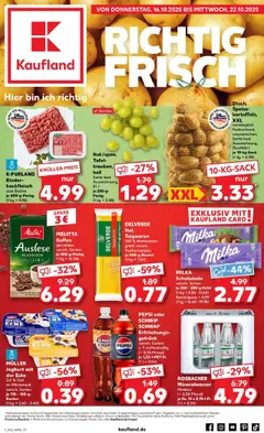 Vorschau von dem Prospekt des Geschäftes Kaufland, gültig ab dem 15.10.2025