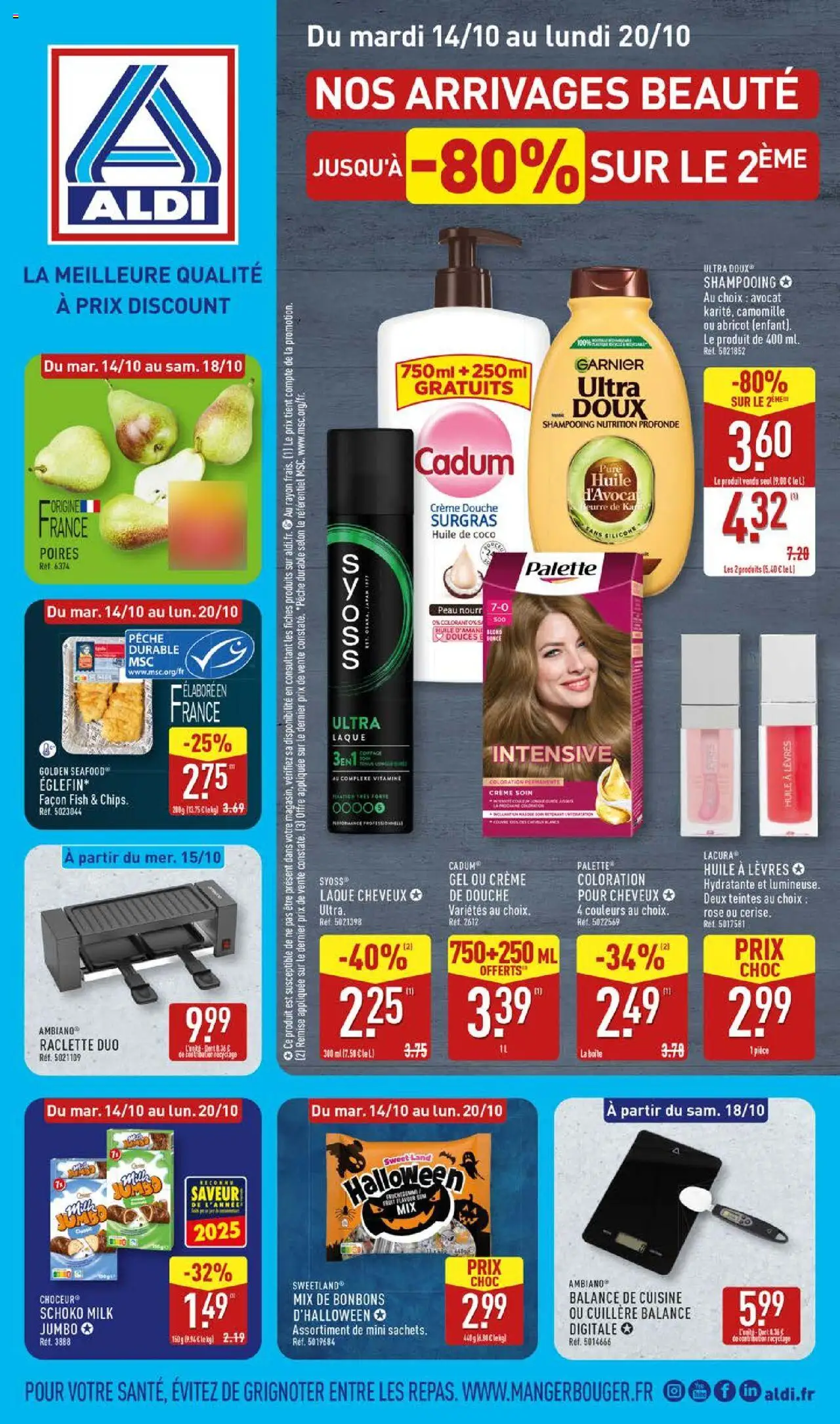 Catalogue de la semaine 42 de la boutique Aldi valable du 14/10/2025 - Page numéro 1
