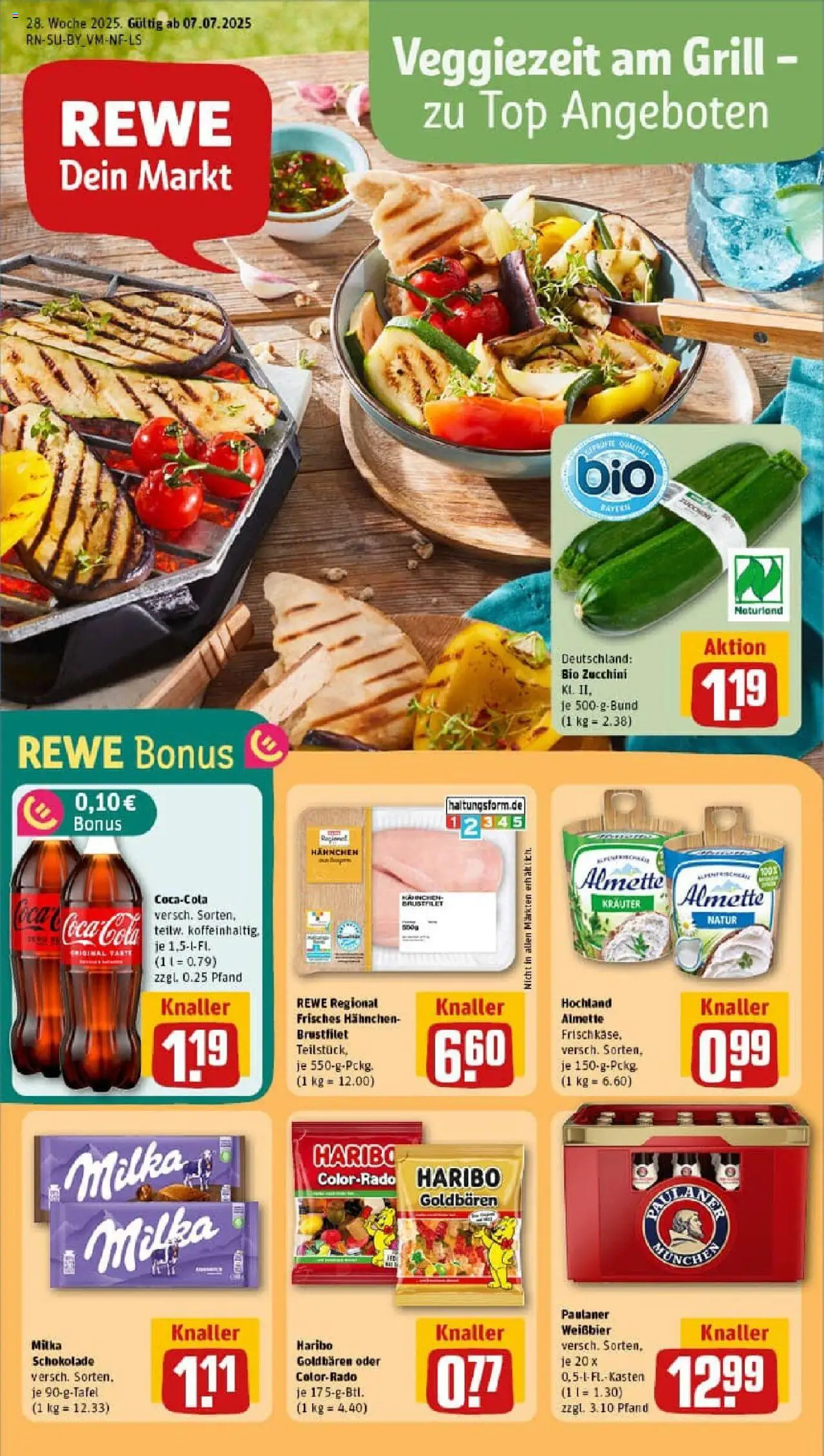 REWE Prospekt ab 06.07.2025 nächste Woche - Prospekt Starnberg	