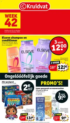 Voorbeeld van Folder week 42 van winkel Kruidvat geldig vanaf 14/10/2025