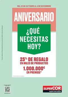 Vista previa del folleto de la tienda Supercor válido desde el 23/10/2025 