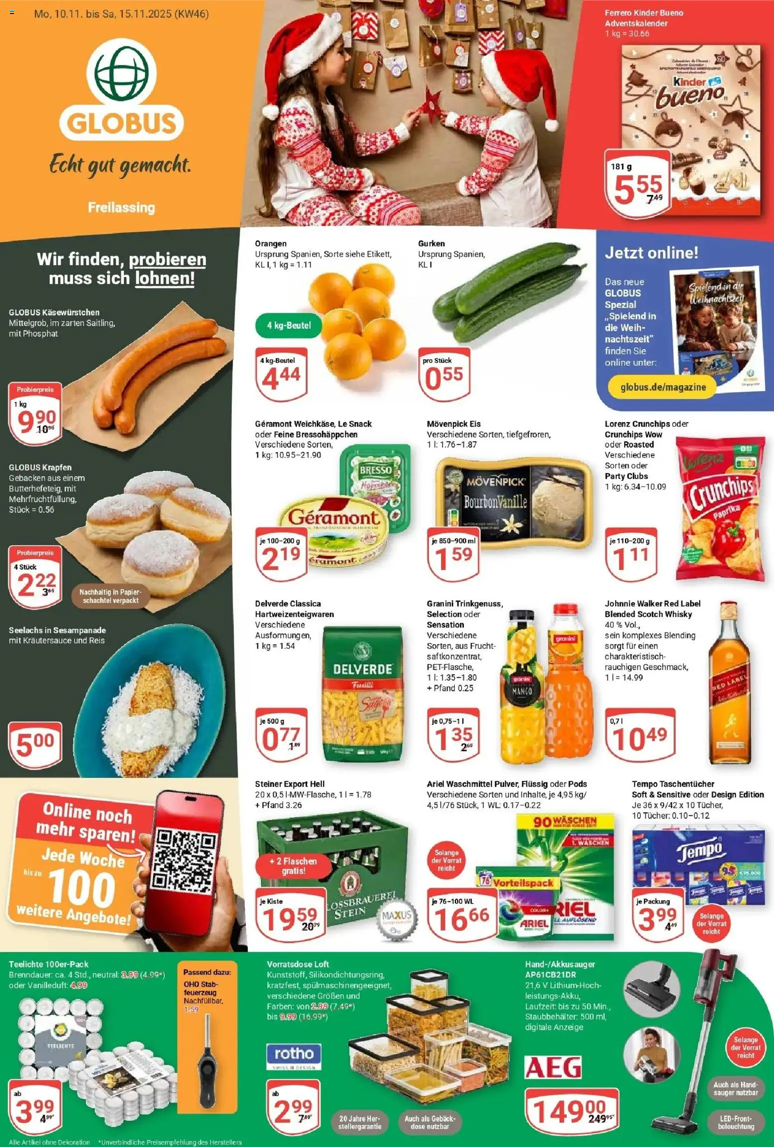 Vorschau von dem Prospekt des Geschäftes Globus, gültig ab dem 10.11.2025