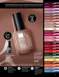 AVON parduotuvės leidinio Leidinys galiojančio nuo 2025.10.01 peržiūra | puslapis: 77