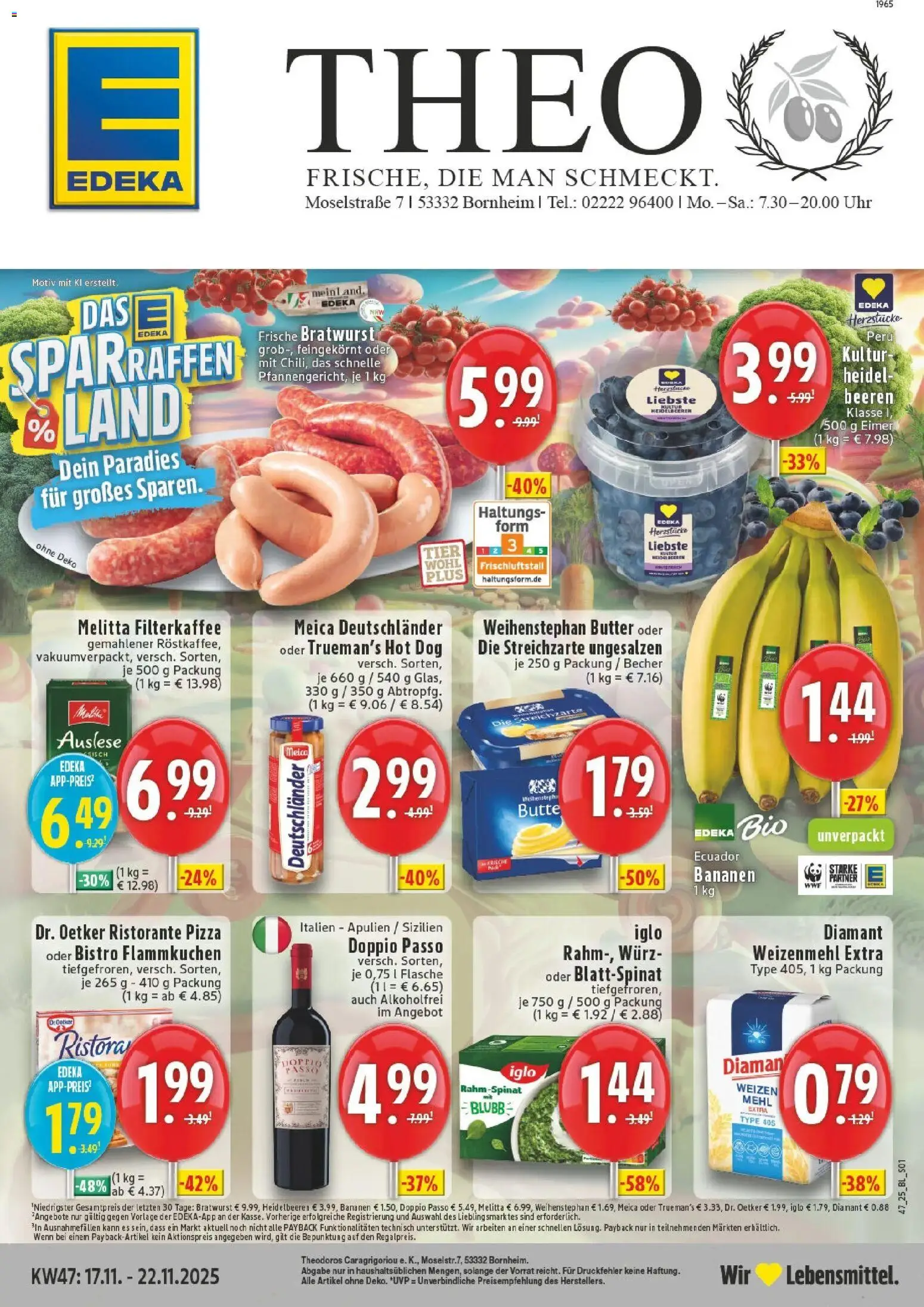 Vorschau von dem Prospekt des Geschäftes Edeka, gültig ab dem 17.11.2025