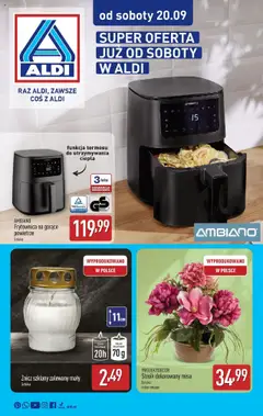 Pogląd gazetki "Już od soboty w ALDI" ze sklepu Aldi ważnej od 19.09.2025