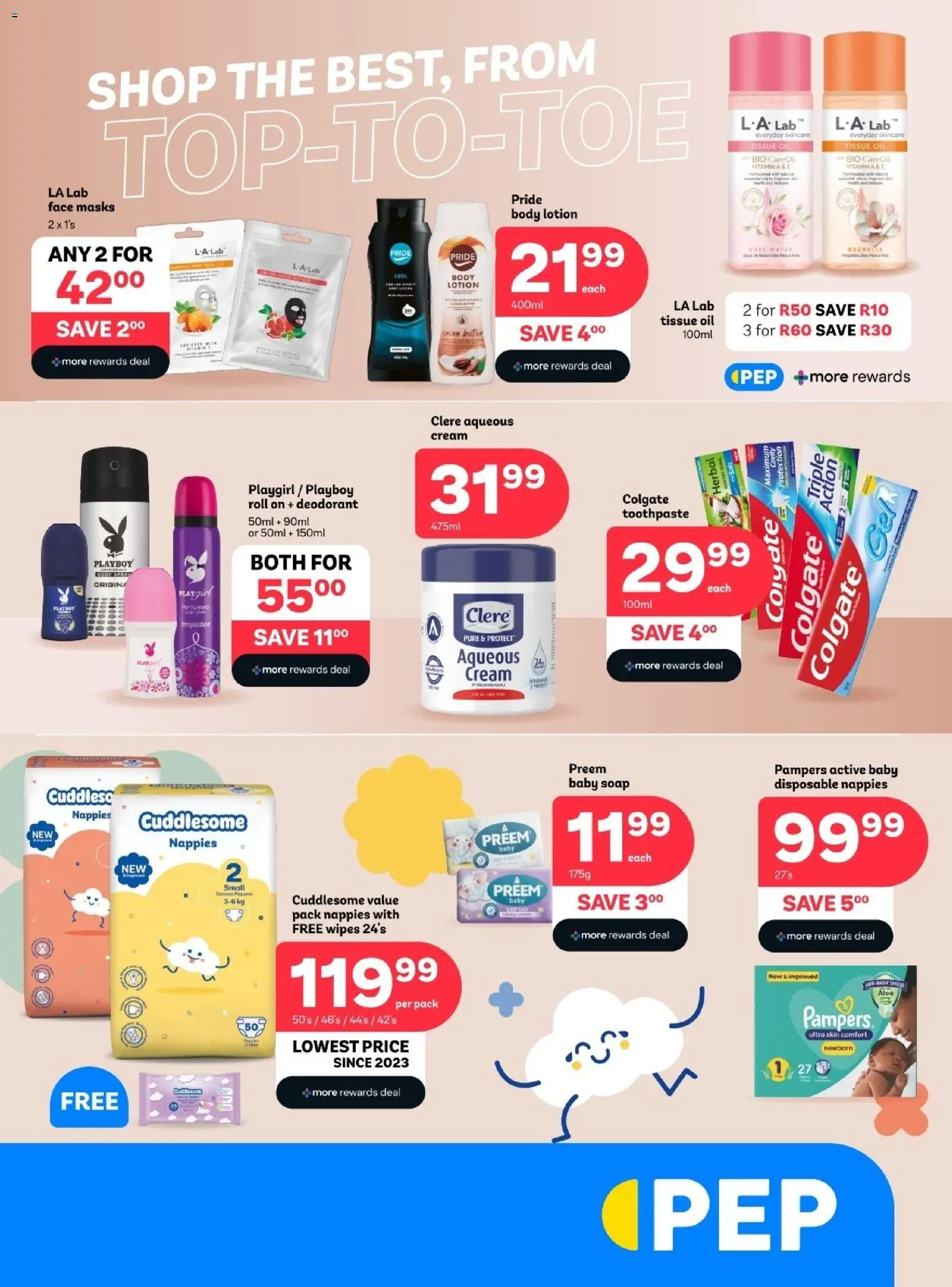 Preview of PEP Stores flyer valid from 25/03/2026