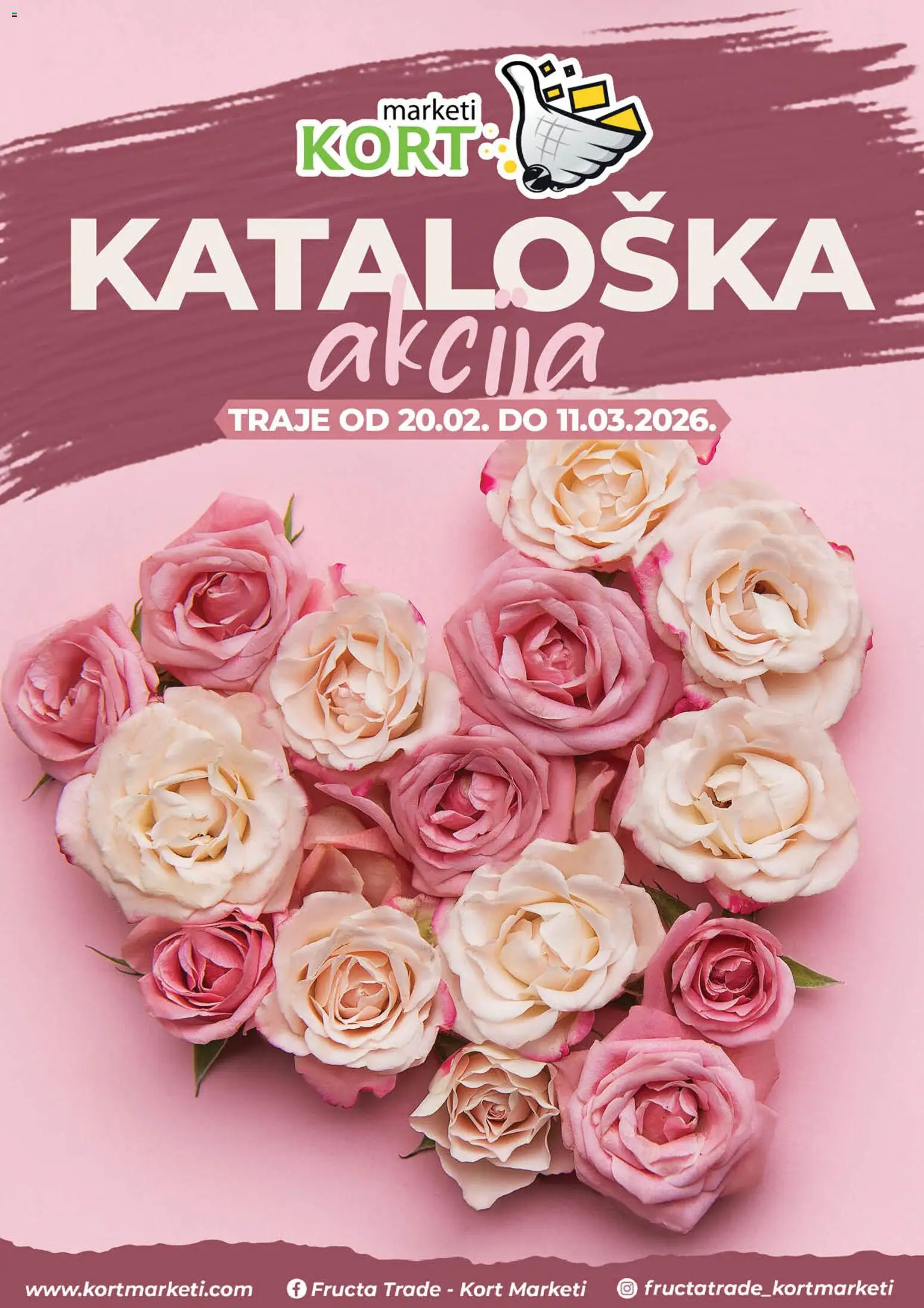 Pregled letka Katalog trgovine Kort Marketi vrijedi od 20.02.2026