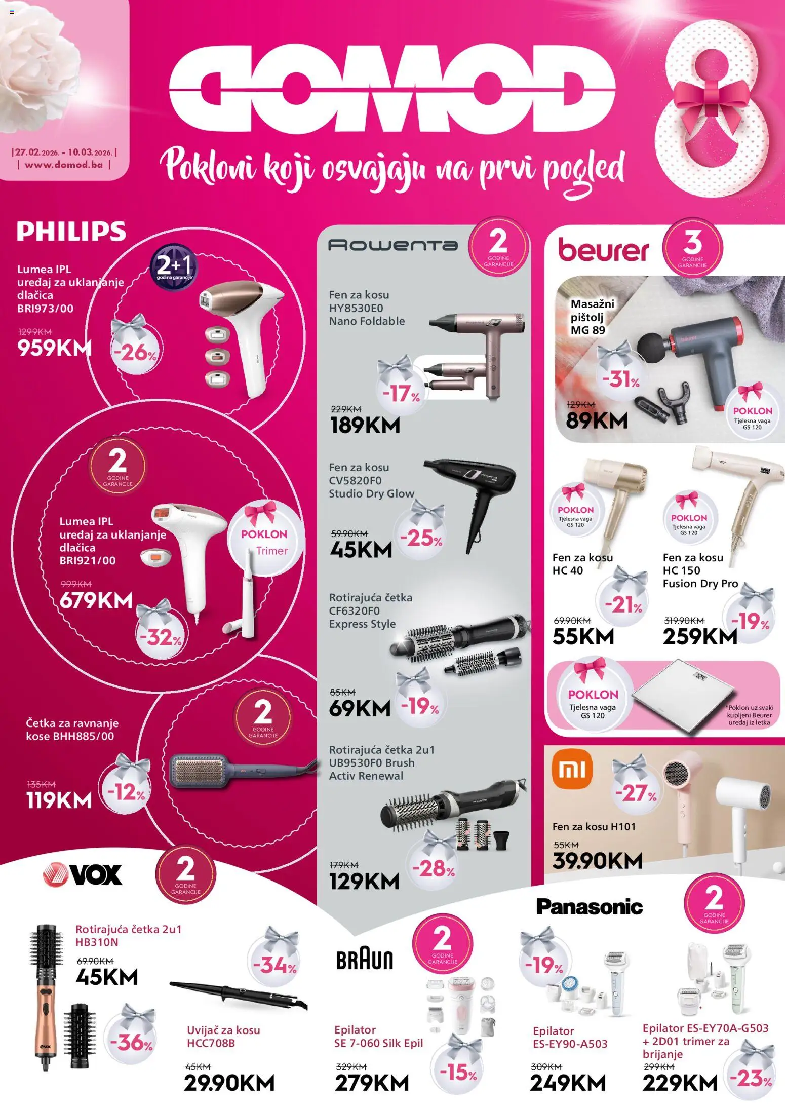 Pregled letka Domod katalog trgovine Domod vrijedi od 27.02.2026