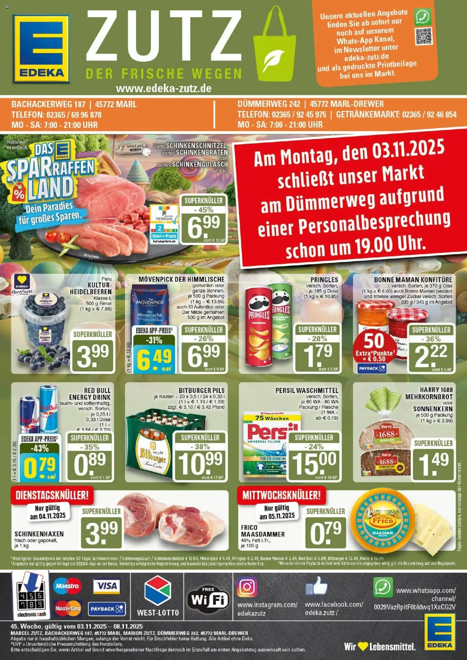Vorschau von dem Prospekt des Geschäftes Edeka, gültig ab dem 02.11.2025