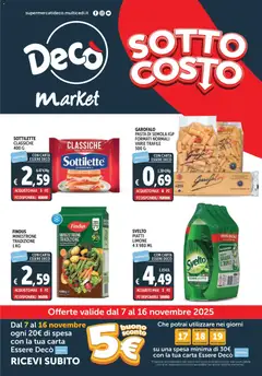 Anteprima dell'opuscolo Volantino Market - Bari dal negozio Decò valido da 07/11/2025