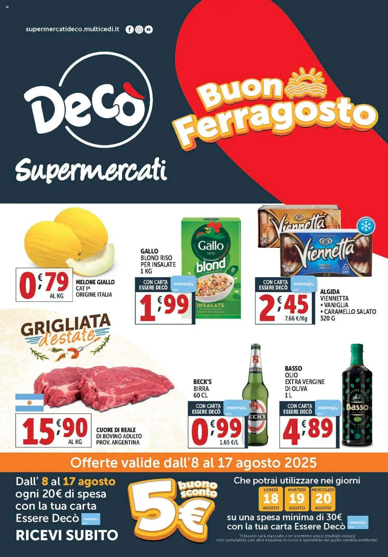 Volantino Decò valido da 08/08/2025 numero di pagina 1