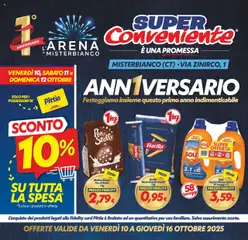 Anteprima dell'opuscolo Volantino Misterbianco dal negozio SuperConveniente valido da 10/10/2025