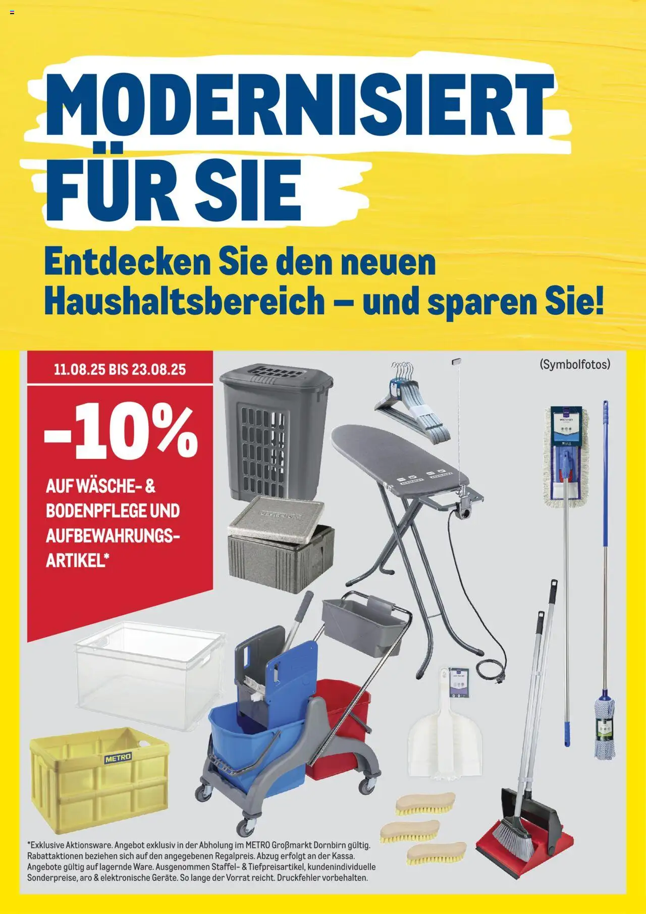  Metro Wir modernisieren ab (11.08.2025 - 23.08.2025) - Seite 1