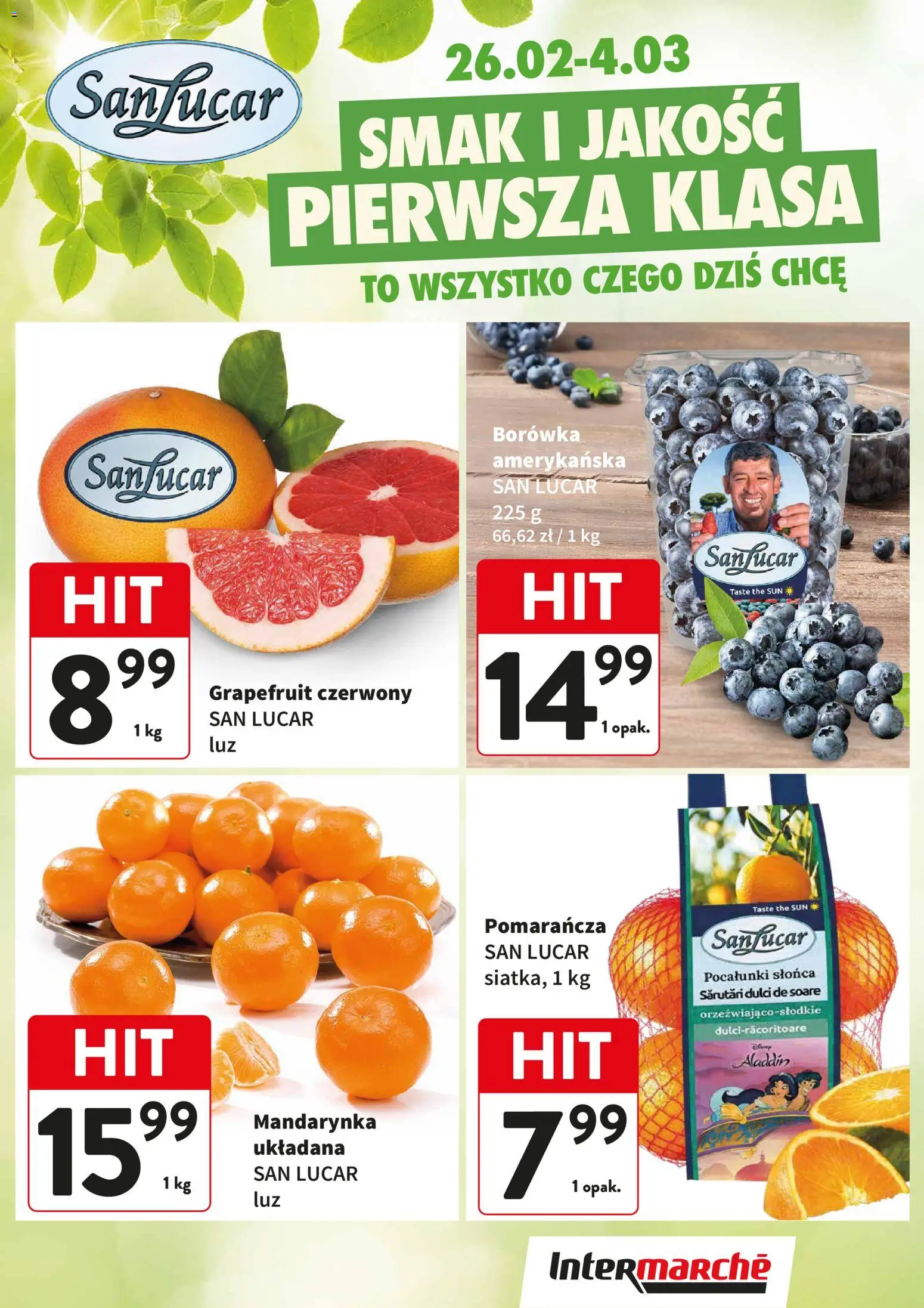 Pogląd gazetki "Świeży Hit" ze sklepu Intermarche ważnej od 26.02.2026
