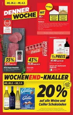 Vorschau des Merkblatts Aktionen vom Shop Denner gültig von 26.02.2026 bis 04.03.2026