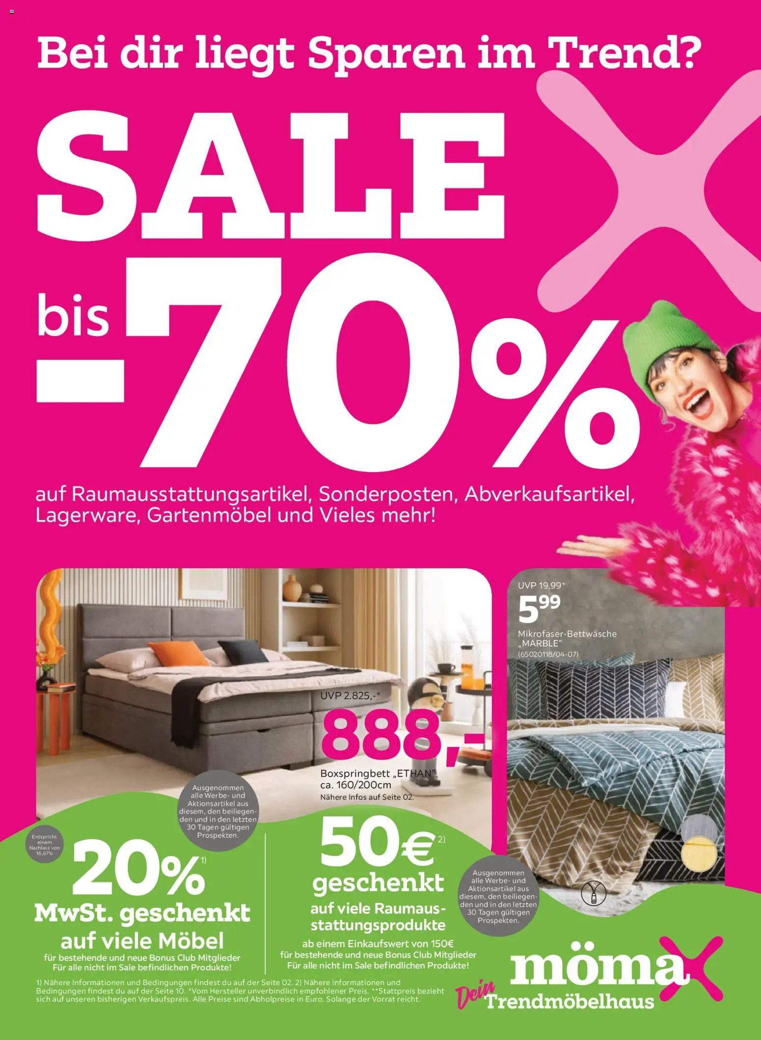 Vorschau der Angebote: Mömax Bei dir liegt Sparen im Trend? gültig ab 30.12.2025